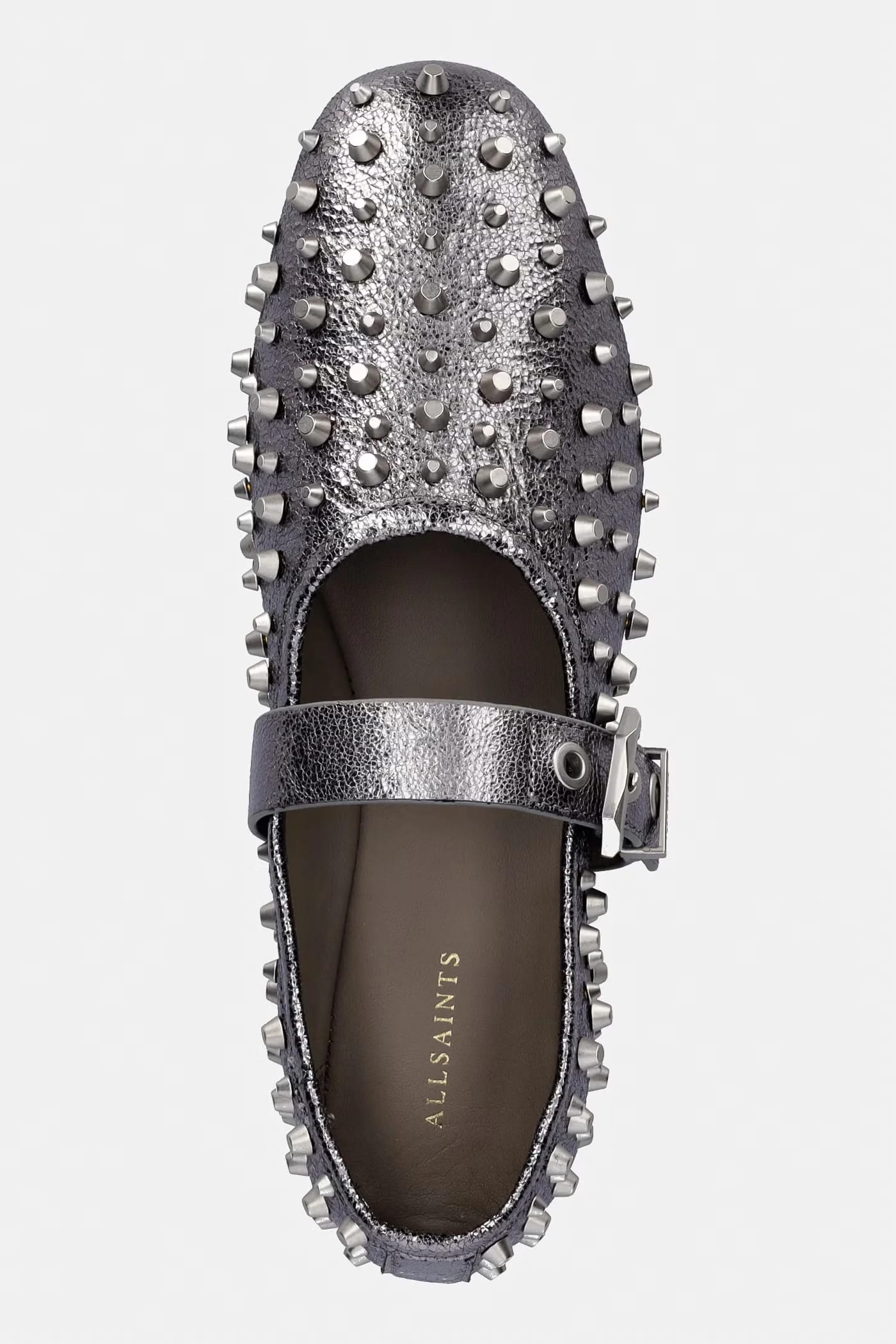 Кожаные балетки Sabine Stud Shoe - фото 4