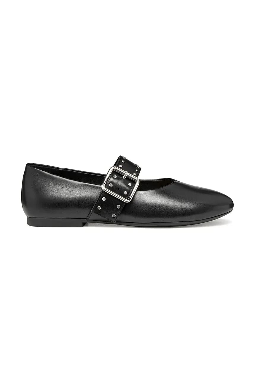 Кожаные балетки D NEW PALMARIA