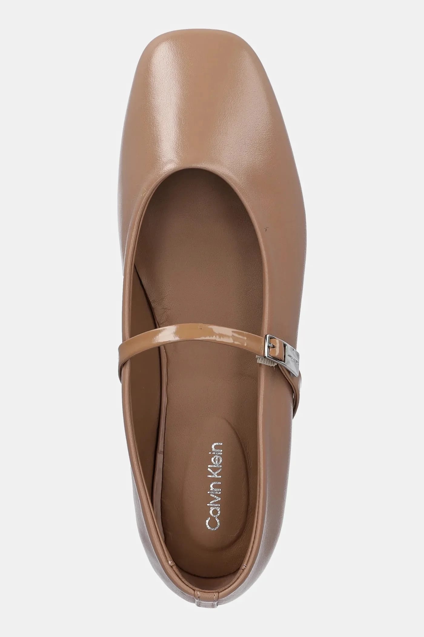 Кожаные балетки BALLERINA NEW BUCKLE - LTH - фото 4