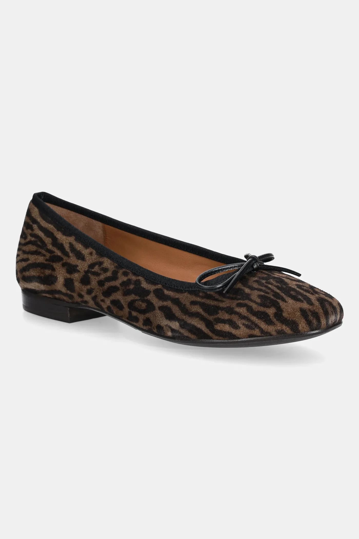 Замшевые балетки Leopardo arabica 546