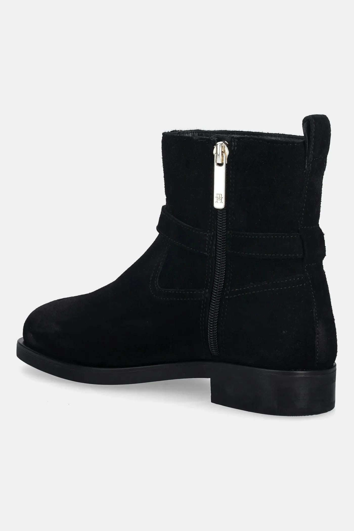 замшевые ботильоны TH BUCKLE RIDING SUEDE BOOTIE - фото 3