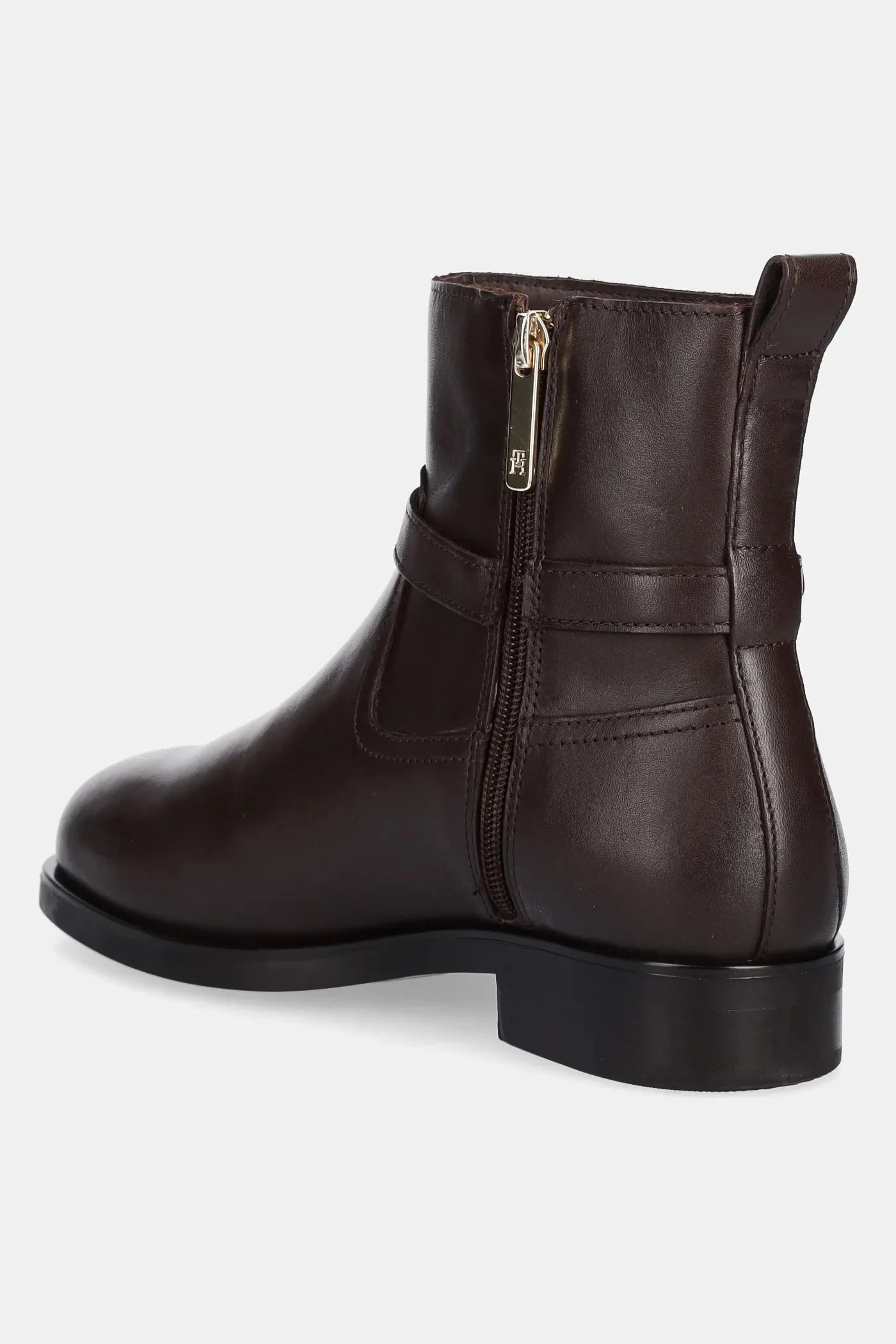 Кожаные ботинки TH BUCKLE RIDING LEATHER BOOTIE - фото 3