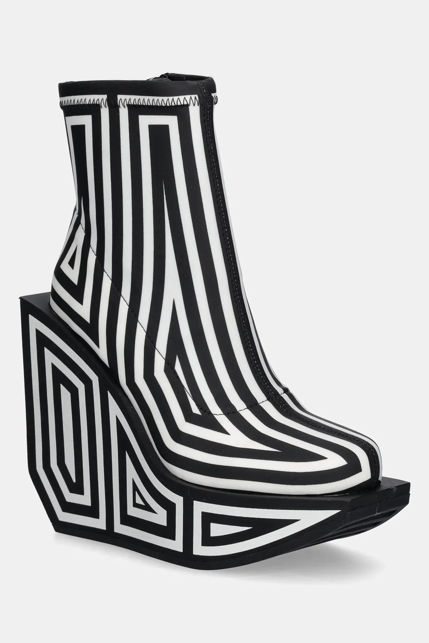 Кожаные ботильоны Wa Bootie Hi