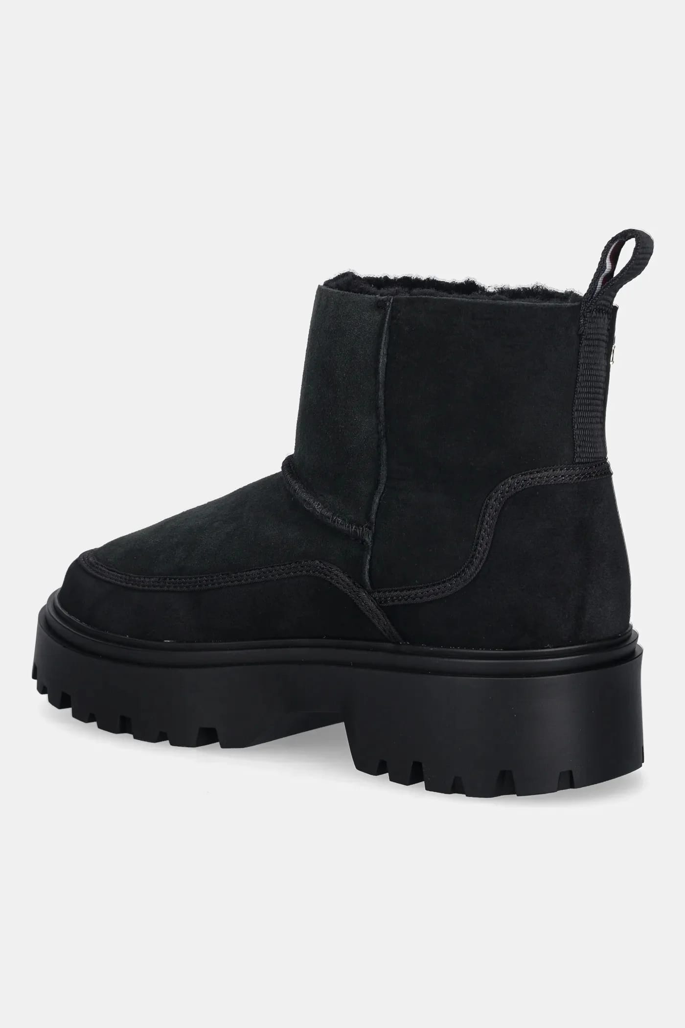 Замшевые ботильоны REAL SHEARLING PULLON - фото 3