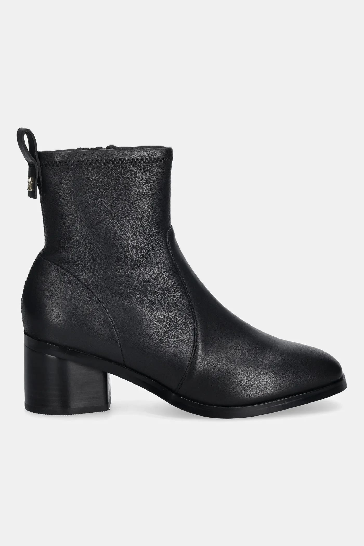 Кожаные ботинки TH STRETCH LEATHER BOOTIE - фото 2