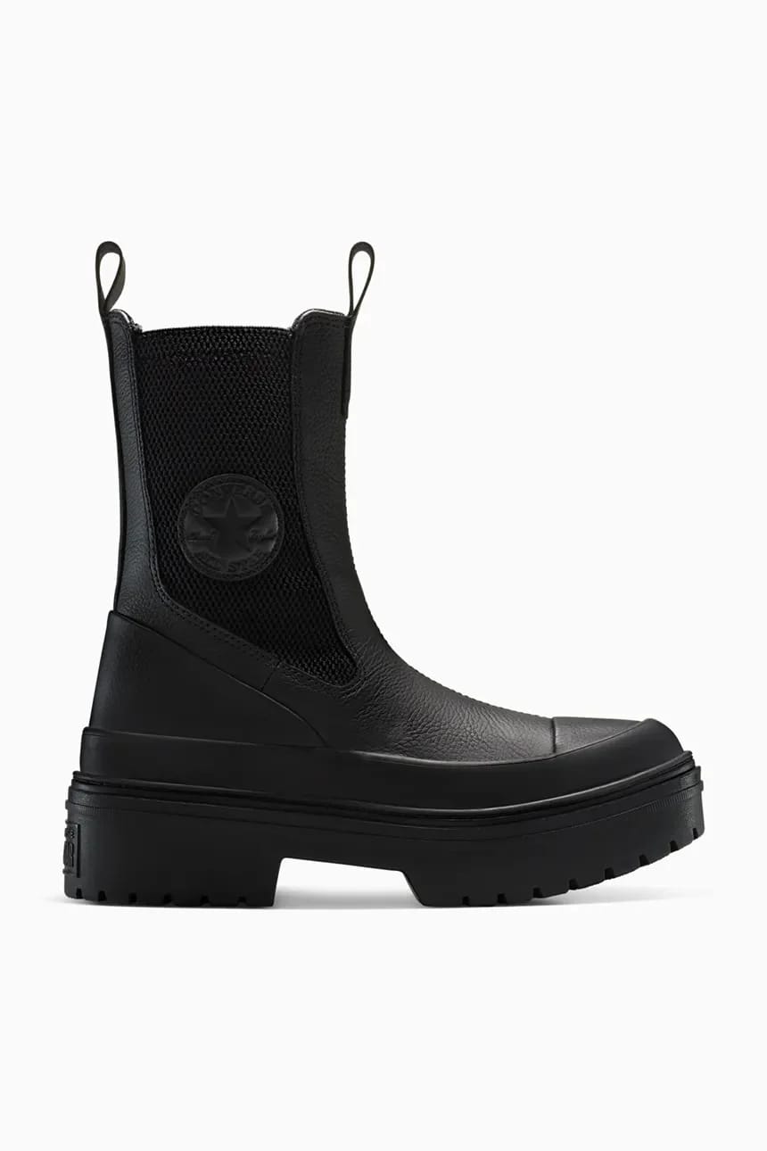Ботинки челси из натуральной кожи Chuck Taylor All Star с выступом на каблуке