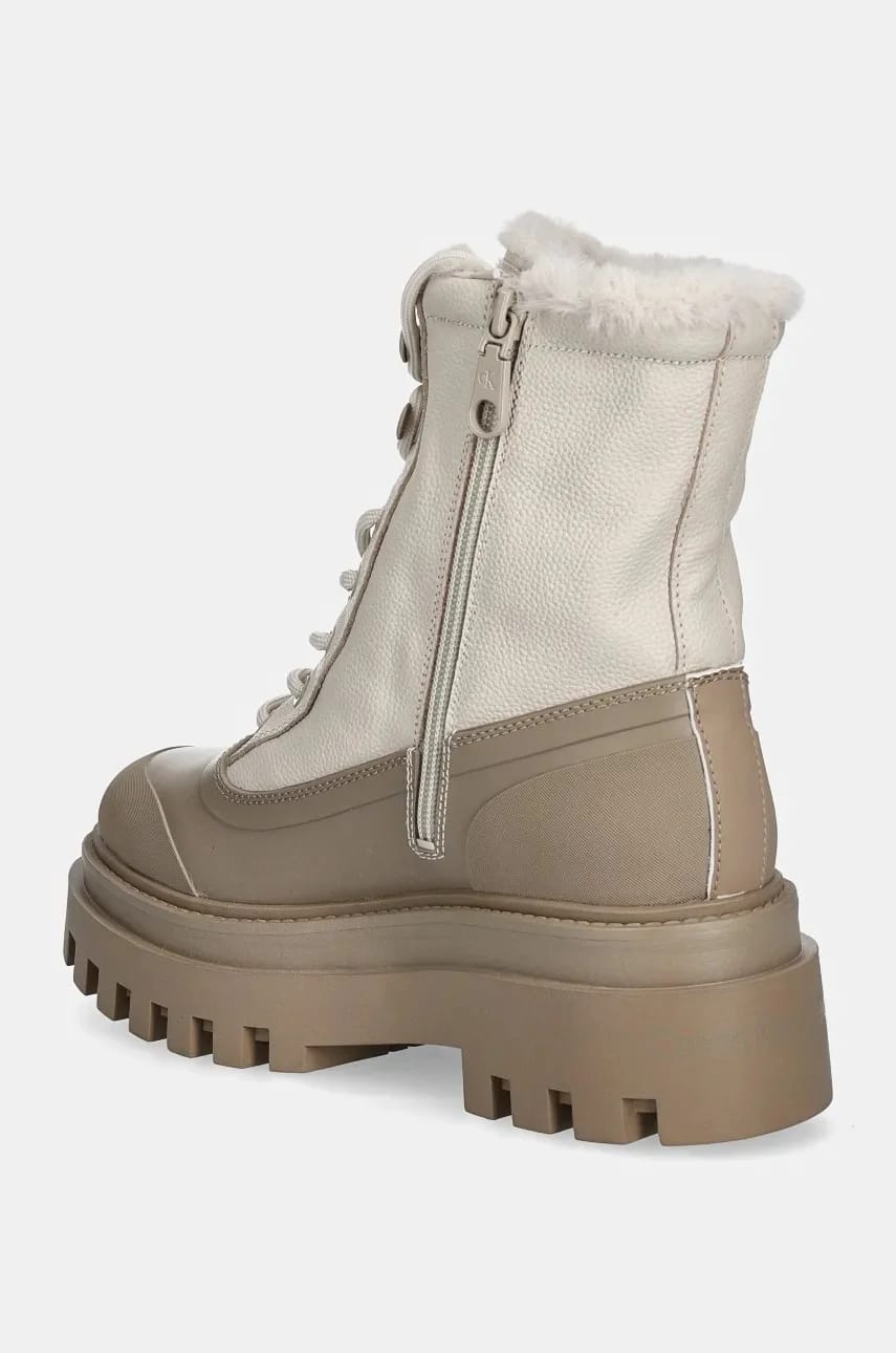 Ботильоны FLATFORM LACE UP BOOT - фото 3