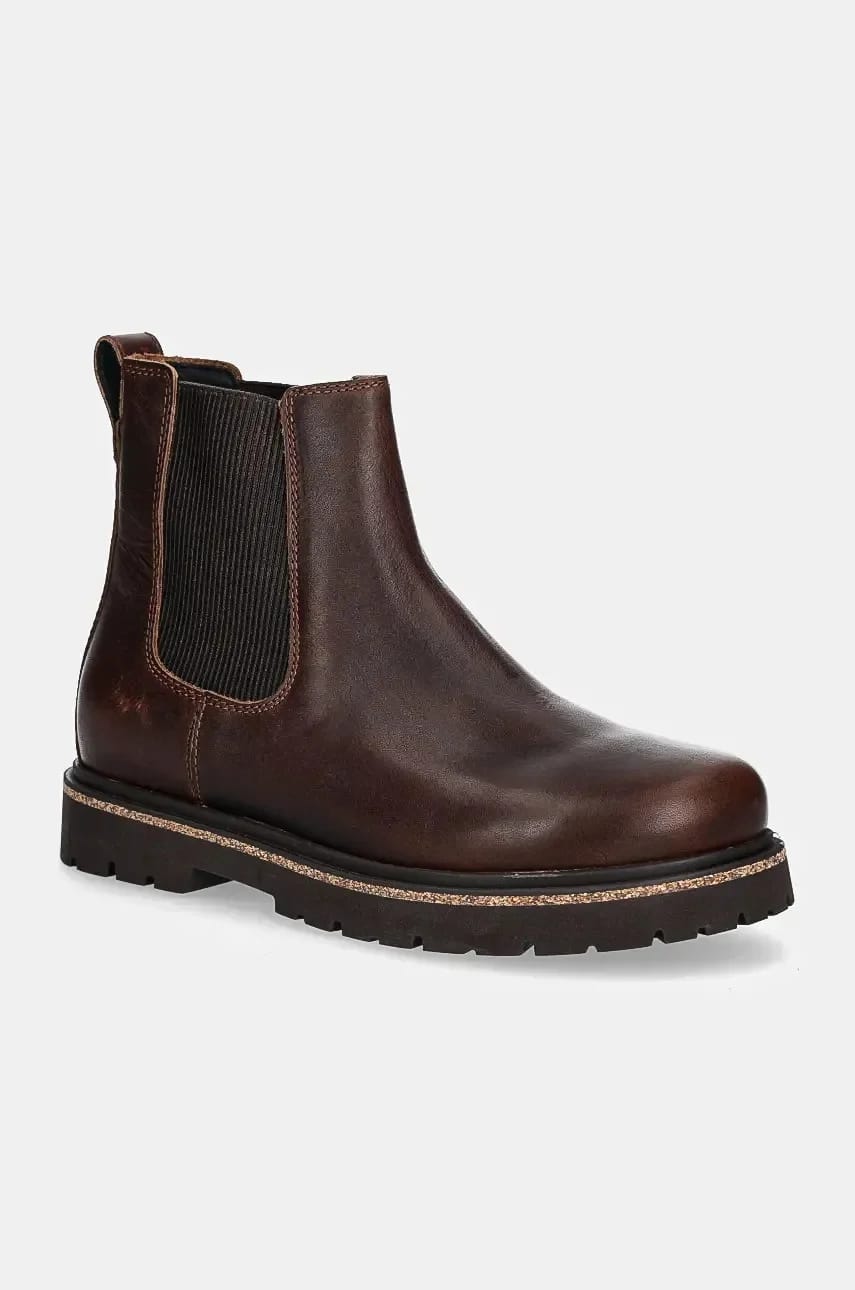 Кожаные ботильоны Highwood Slip On