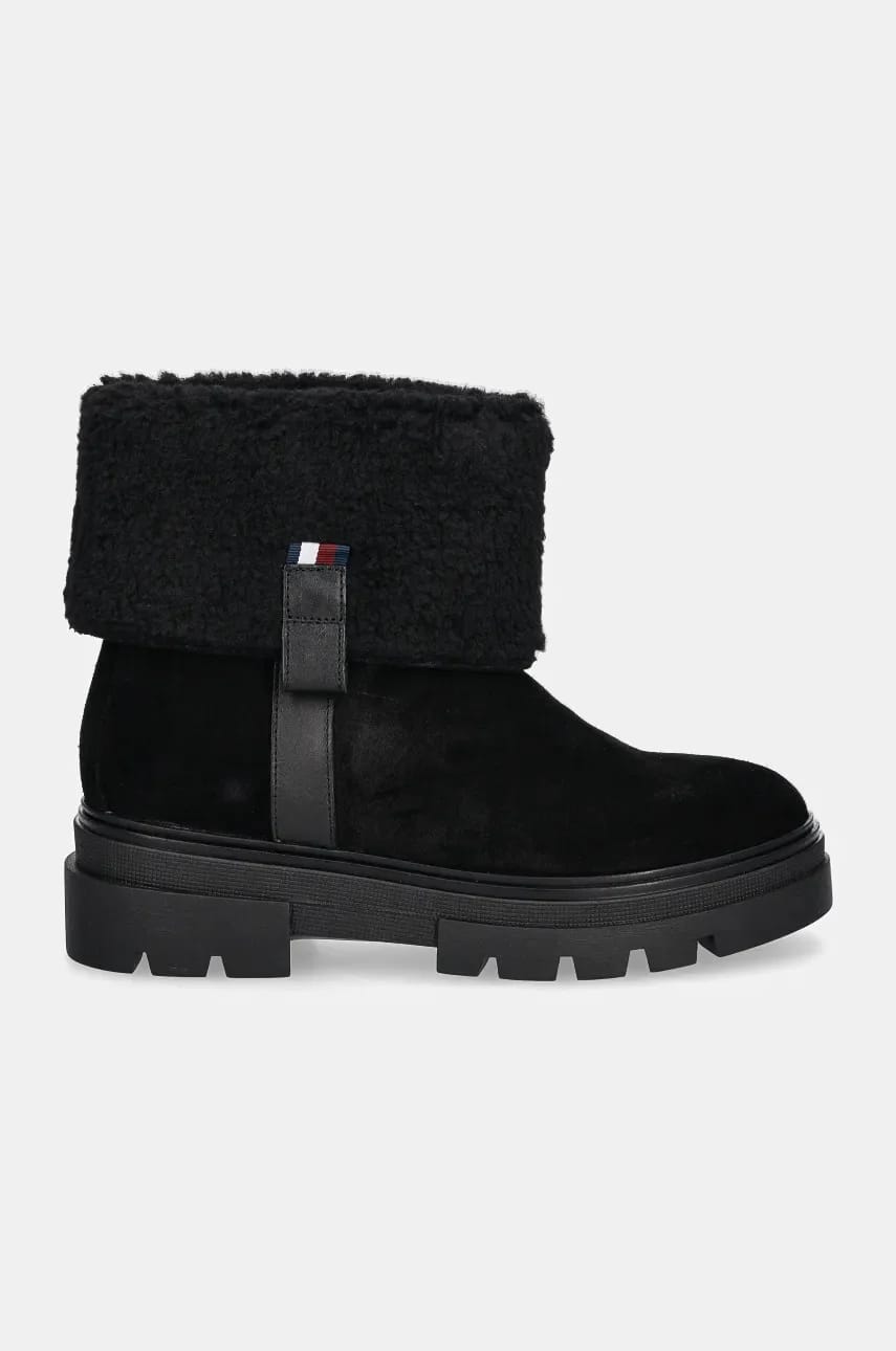 Ботильоны BOOT ИЗ ИСКУССТВЕННОГО МЕХА С ЗАМШЕЙ - фото 2