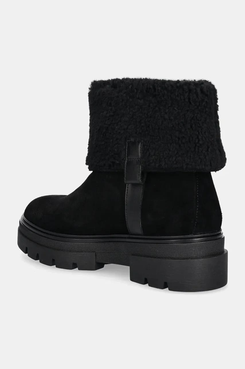 Ботильоны BOOT ИЗ ИСКУССТВЕННОГО МЕХА С ЗАМШЕЙ - фото 3