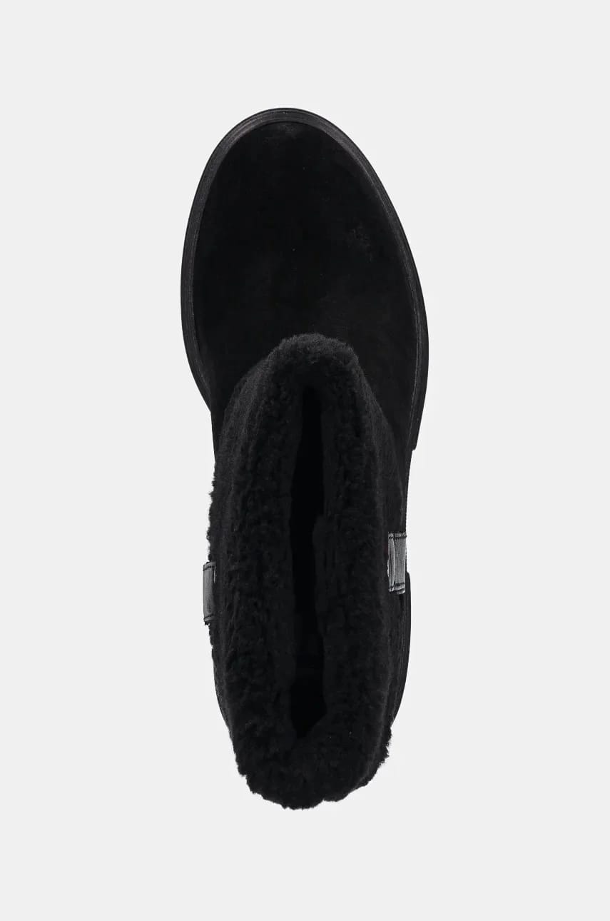 Ботильоны BOOT ИЗ ИСКУССТВЕННОГО МЕХА С ЗАМШЕЙ - фото 4