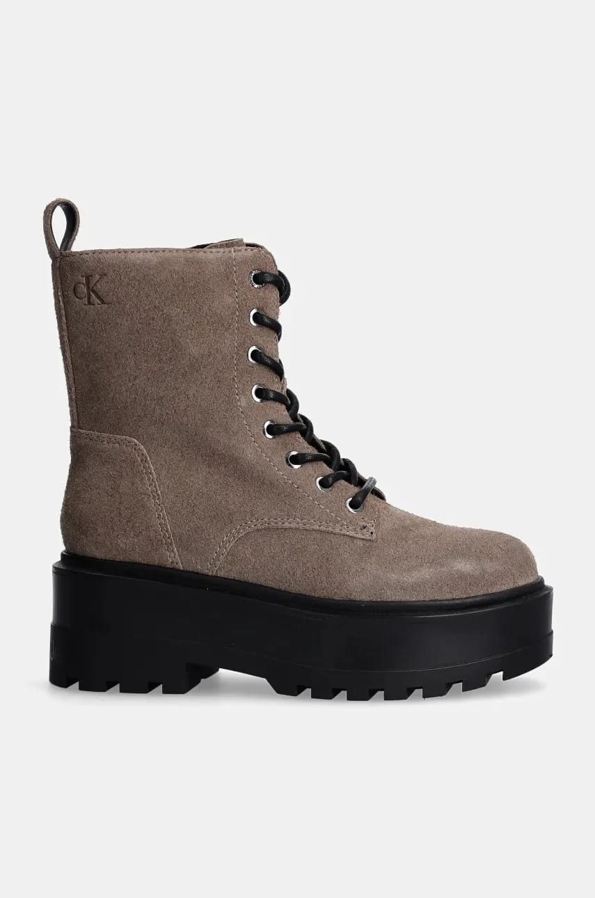 Замшевые сумки FLATFORM ZIP LACEUP MG S - фото 2