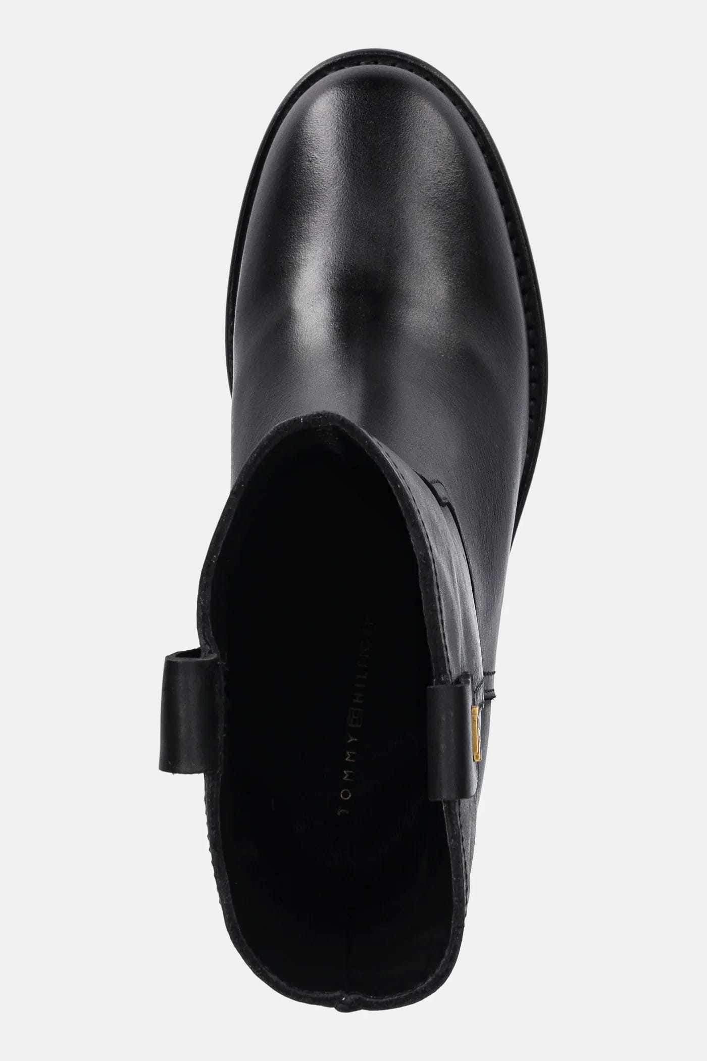 Кожаные ботильоны RIDING LTHR MID BOOT BLOCK HEEL - фото 4