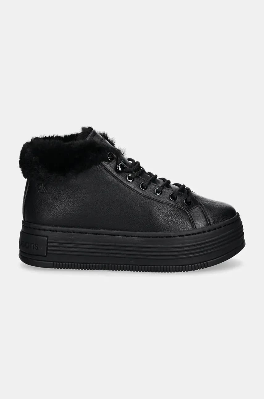 Кожаные туфли BOLD PLATF LOW LACEUP MG LTH - фото 2