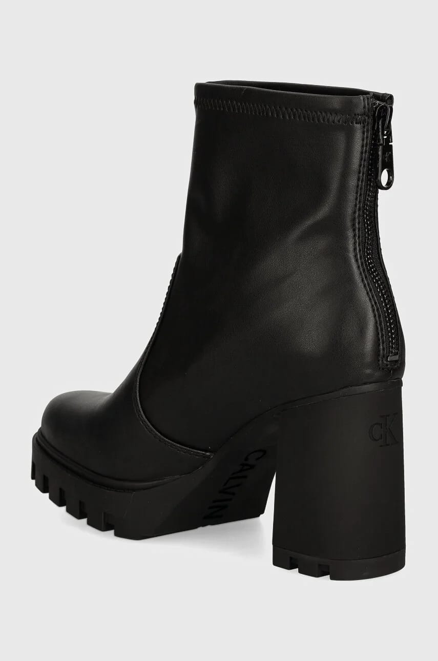 HEEL PLATFORM ZIP BOOT Ботильоны MG NAPPA - фото 3
