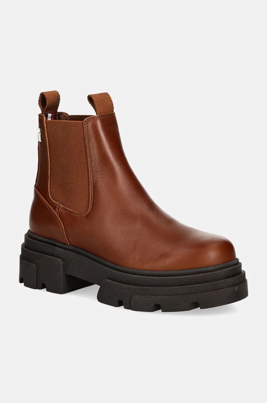 Ботинки челси COMBAT LEATHER LOW CHELSEA