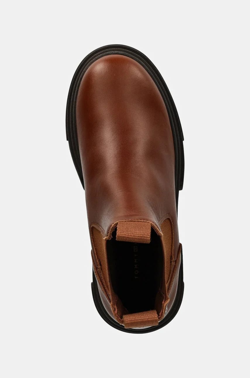 Ботинки челси COMBAT LEATHER LOW CHELSEA - фото 4