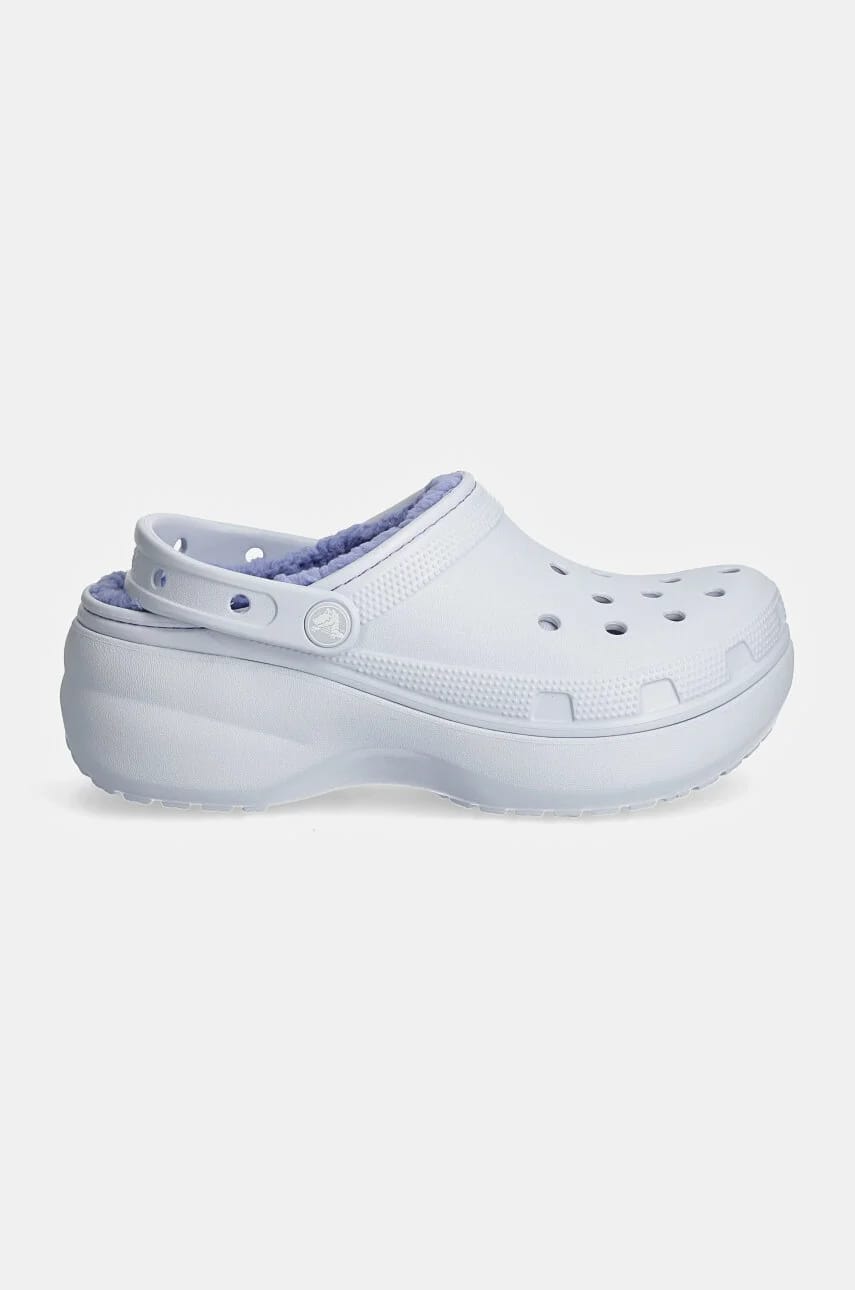 Классические тапочки Clog W на подкладке на платформе - фото 2