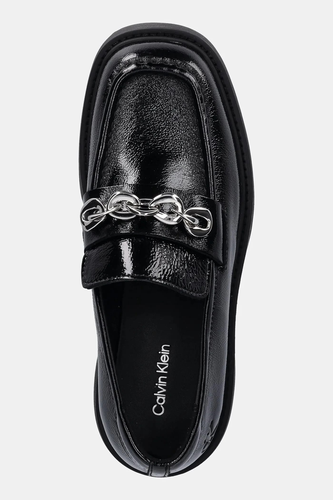 Кожаные мокасины CHUNKY LOAFER HDW LTH - фото 4