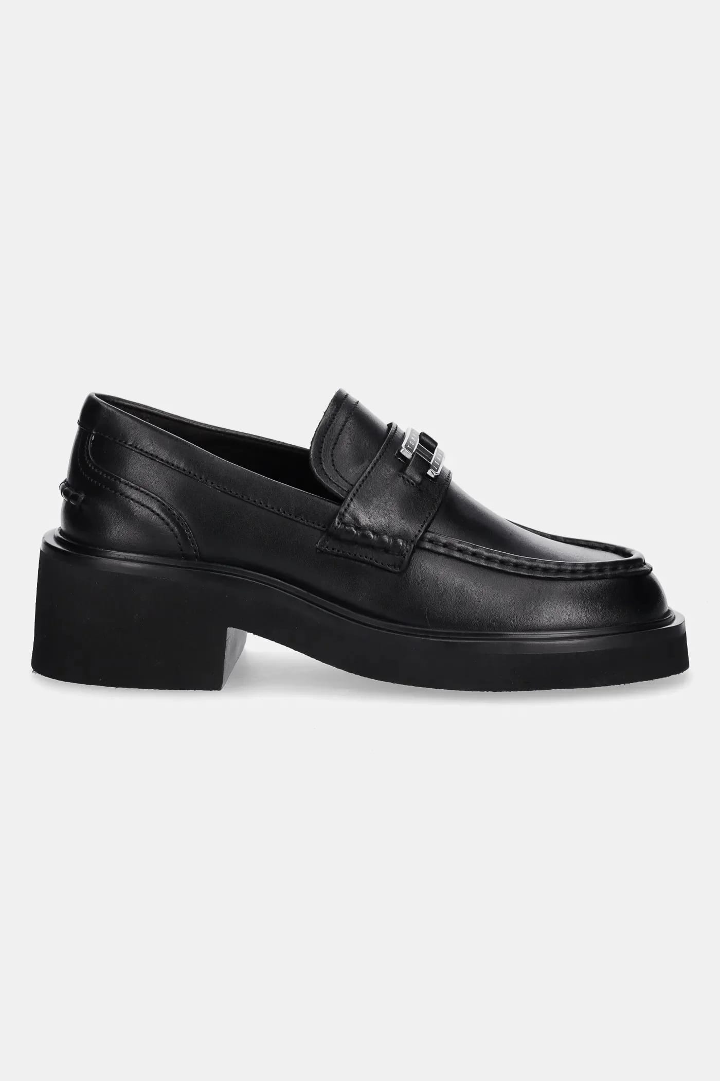 Кожаные мокасины TJW CHUNKY HEEL LOAFER - фото 2