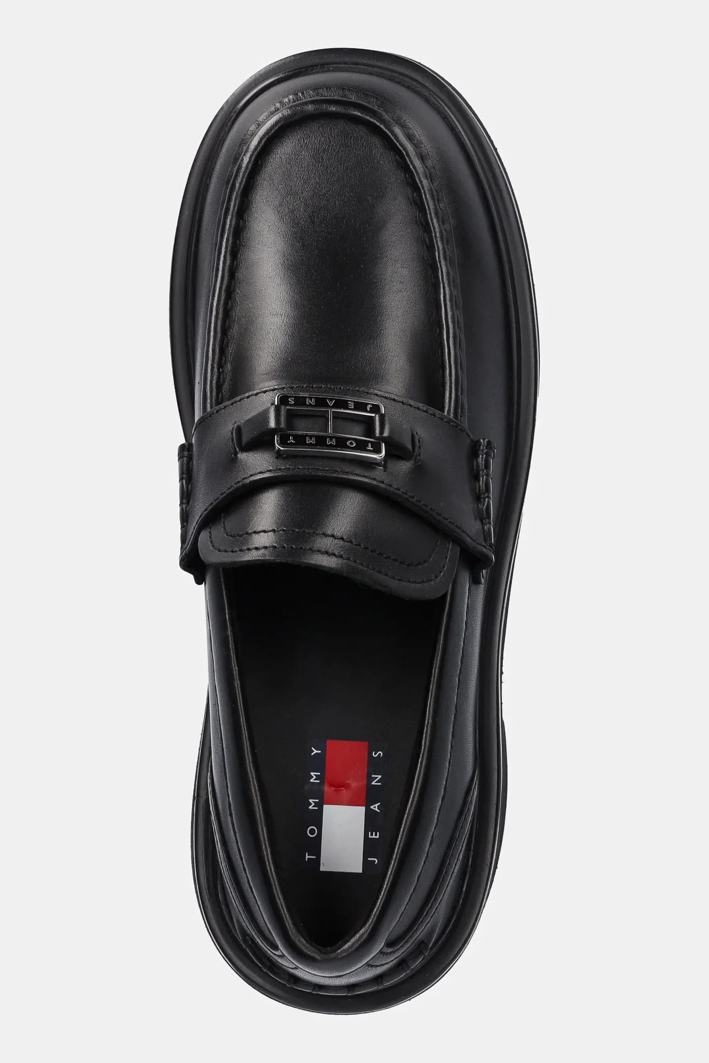 Кожаные мокасины TJW CHUNKY HEEL LOAFER - фото 4