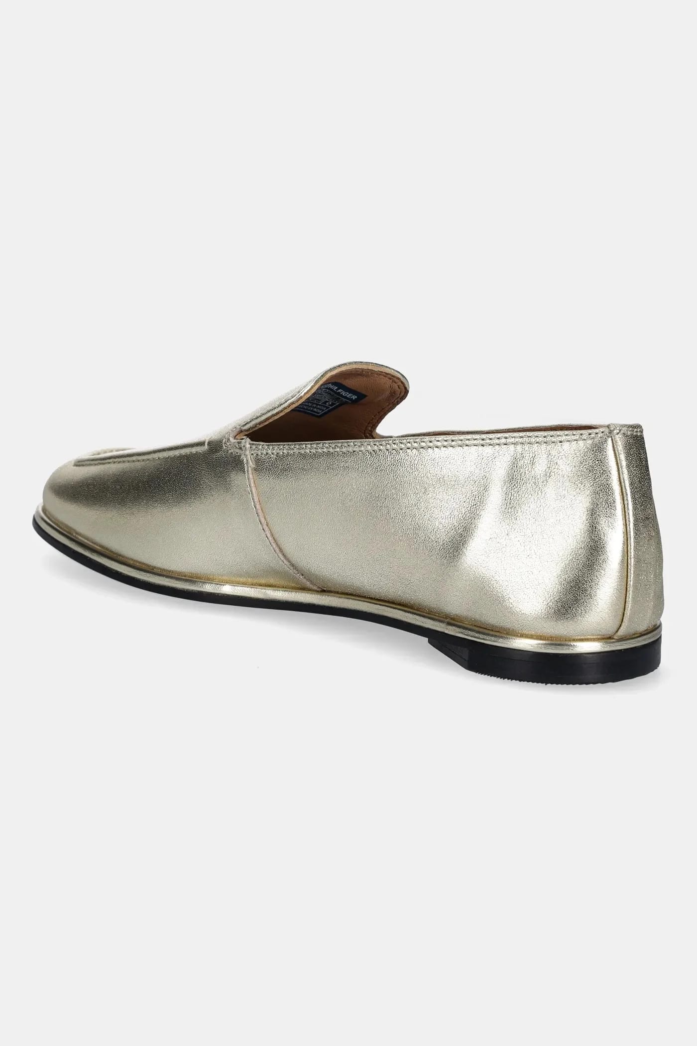 Кожаные мокасины HILFIGER GOLD LOAFER - фото 3