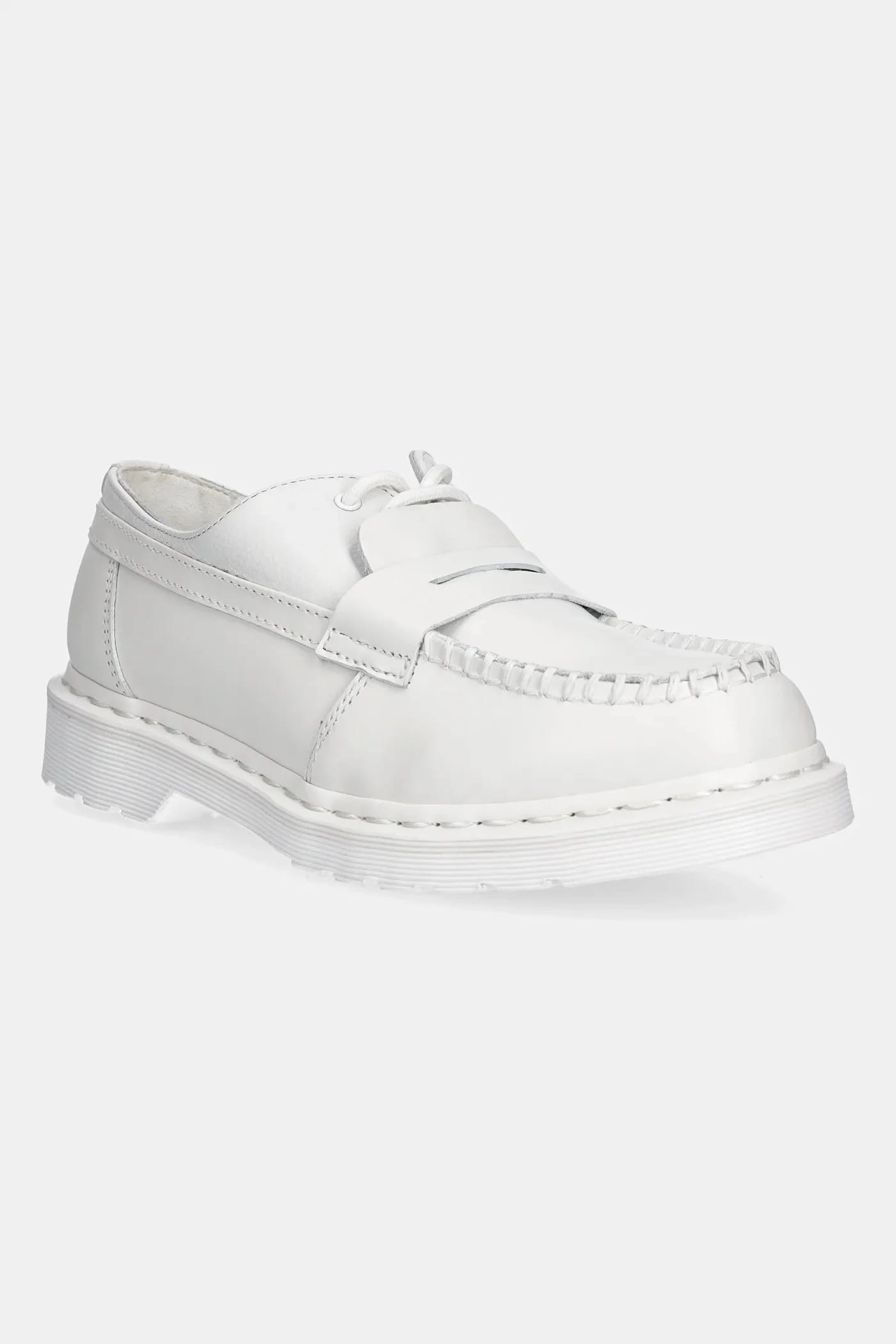 кожаные мокасины MM6 x Dr. Martens