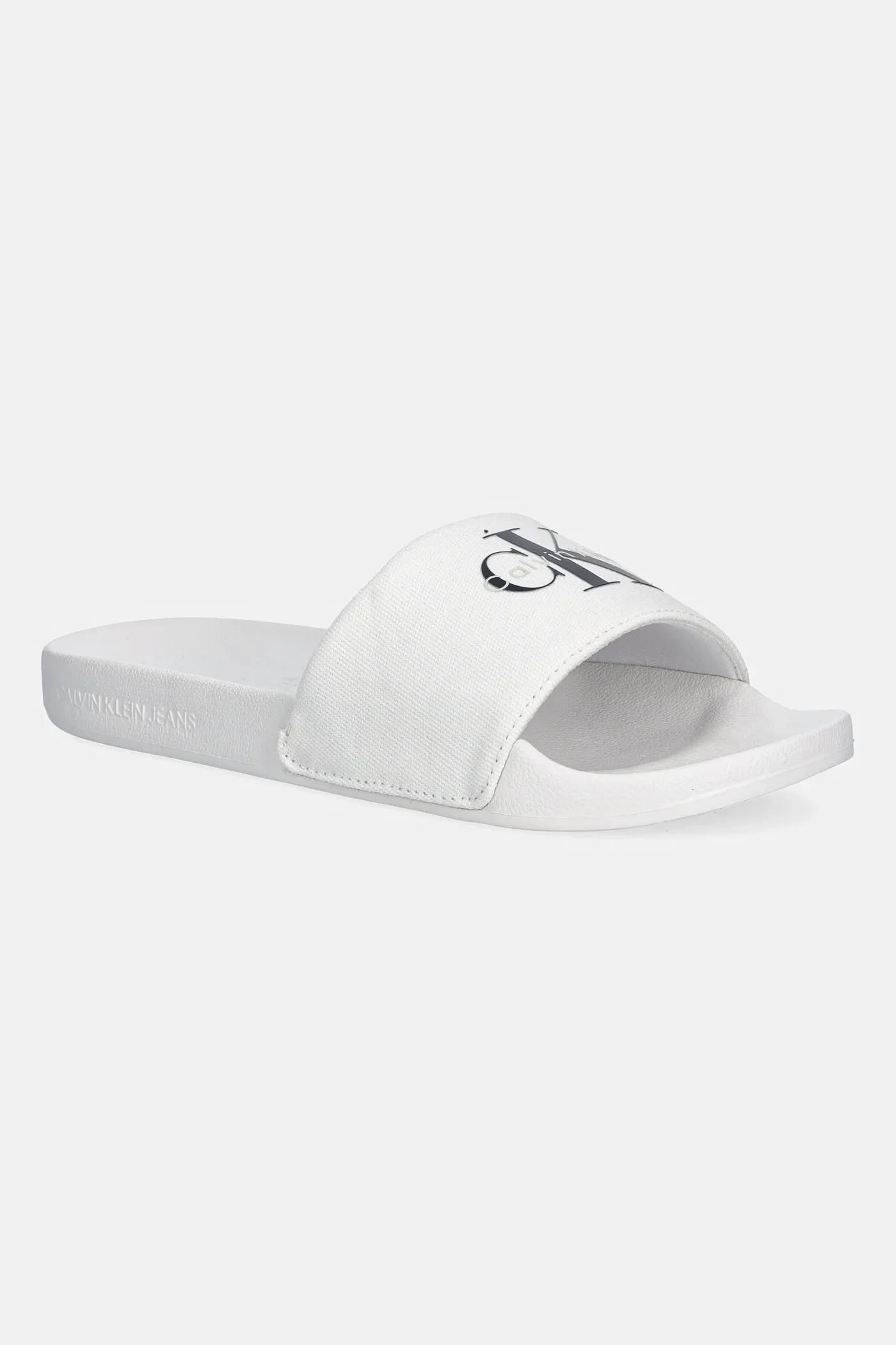 Джинсовые шлепанцы SLIDE MONOGRAM WN LOGO CK