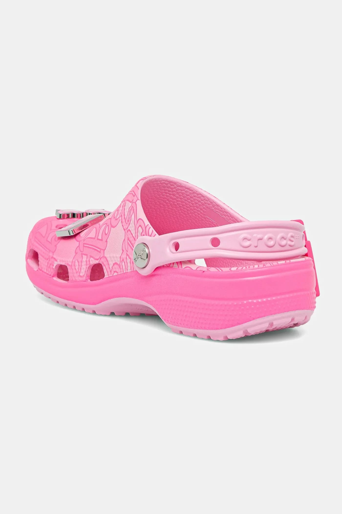 Классические розовые шлепанцы Mattel Barbie Clog - фото 4