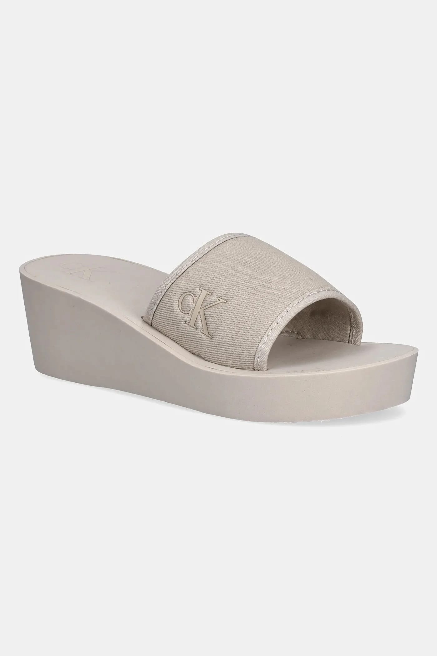 шлепанцы BEACH WEDGE SLIDE CANVAS