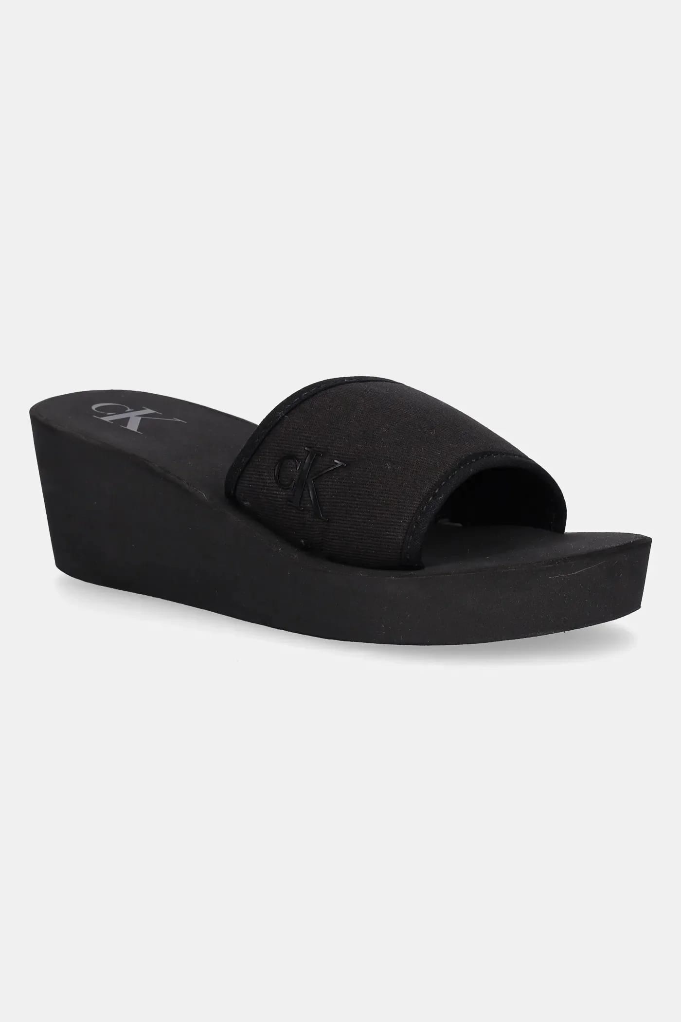 шлепанцы BEACH WEDGE SLIDE CANVAS