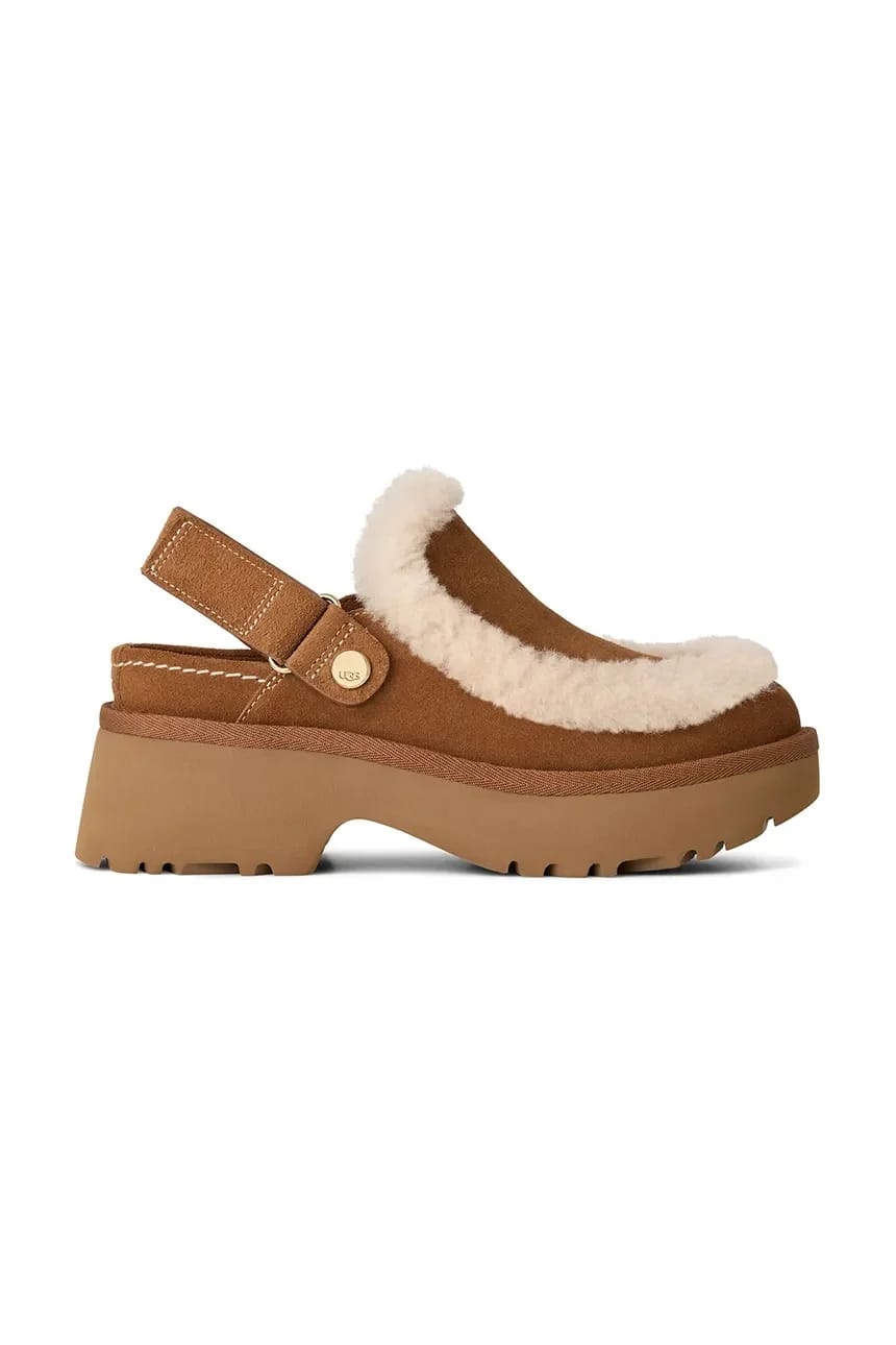 замшевые шлепанцы Esmee Clog