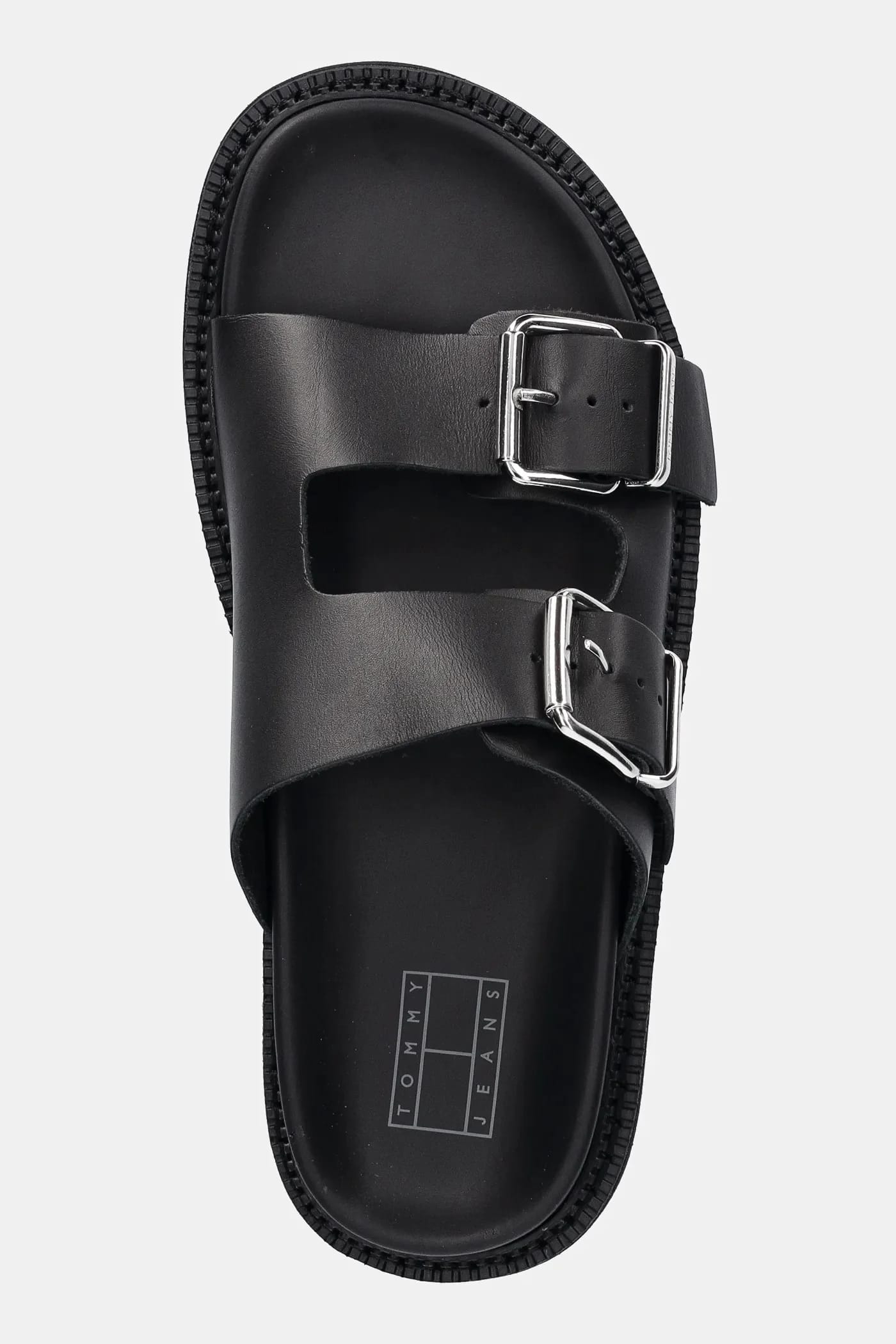 Кожаные шлепанцы DOUBLE STRAP SANDAL - фото 4