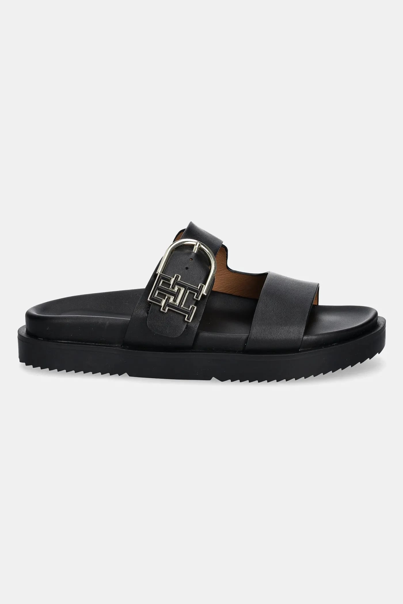 Кожаные шлепанцы LEATHER SPORTY MULE - фото 2
