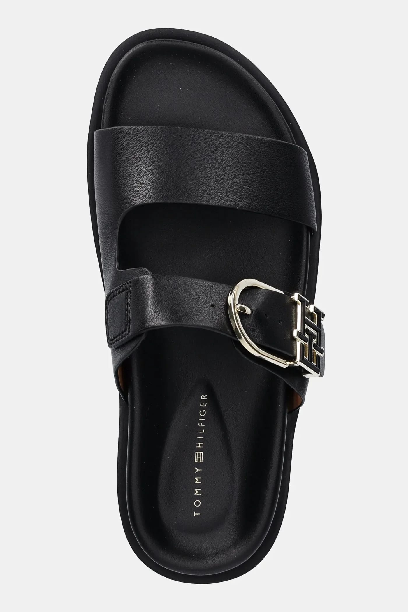 Кожаные шлепанцы LEATHER SPORTY MULE - фото 4