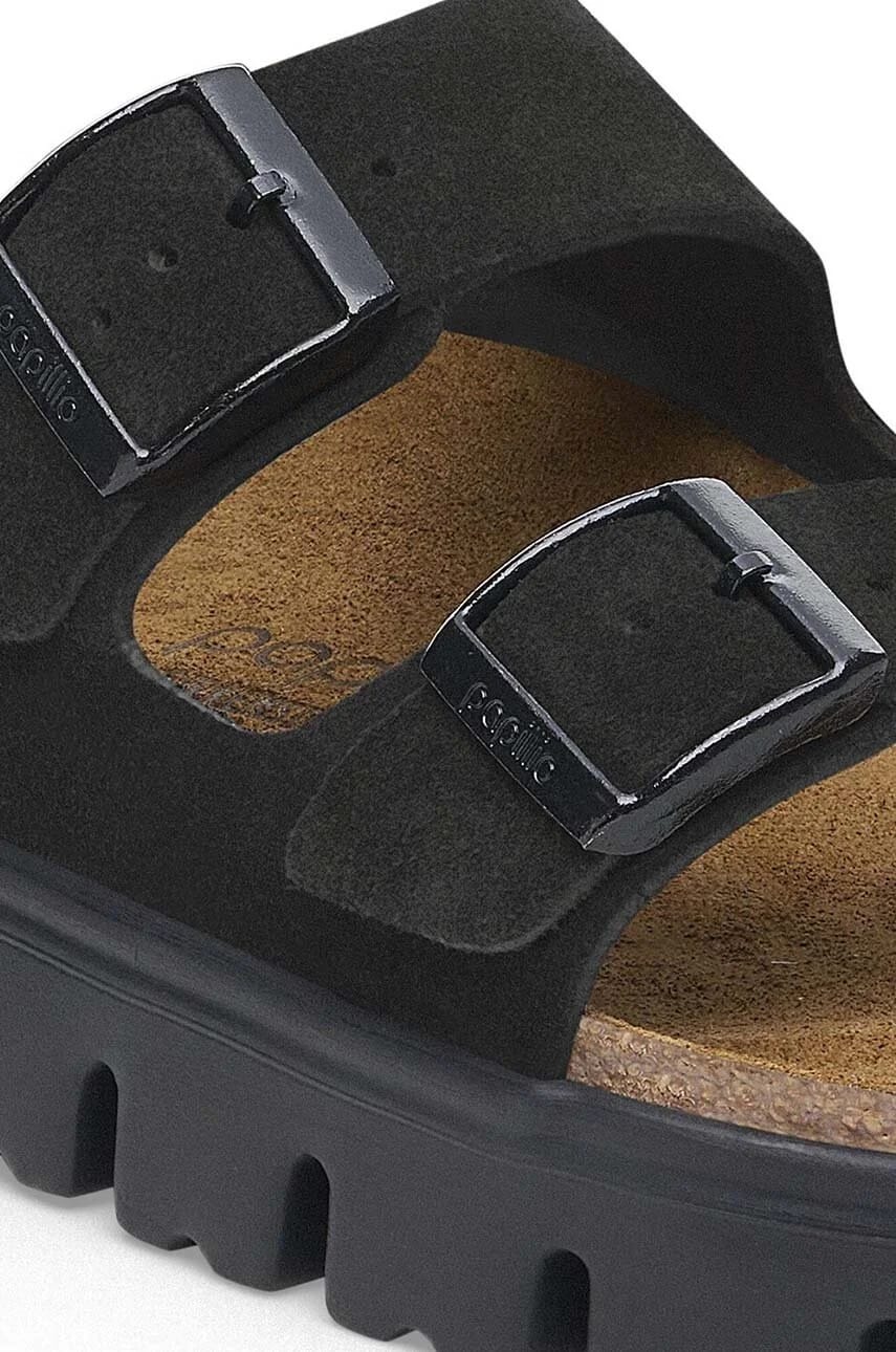 замшевые шлепанцы Arizona Chunky Birkenstock x Papillio - фото 3