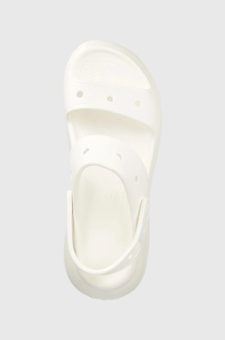 Классические шлепанцы Mega Crush Sandal белые для женщин - фото 4