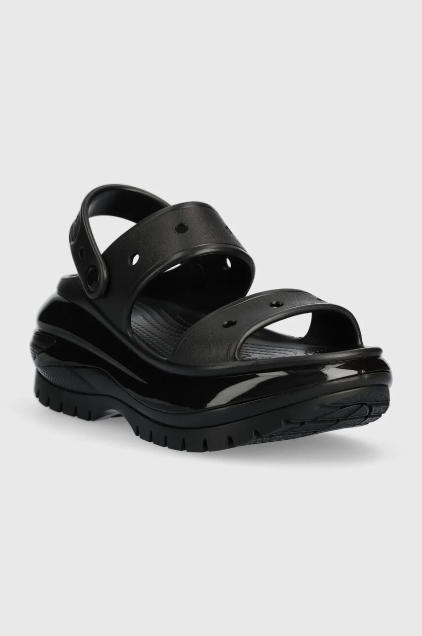 Классические шлепанцы Mega Crush Sandal черные для женщин - фото 2