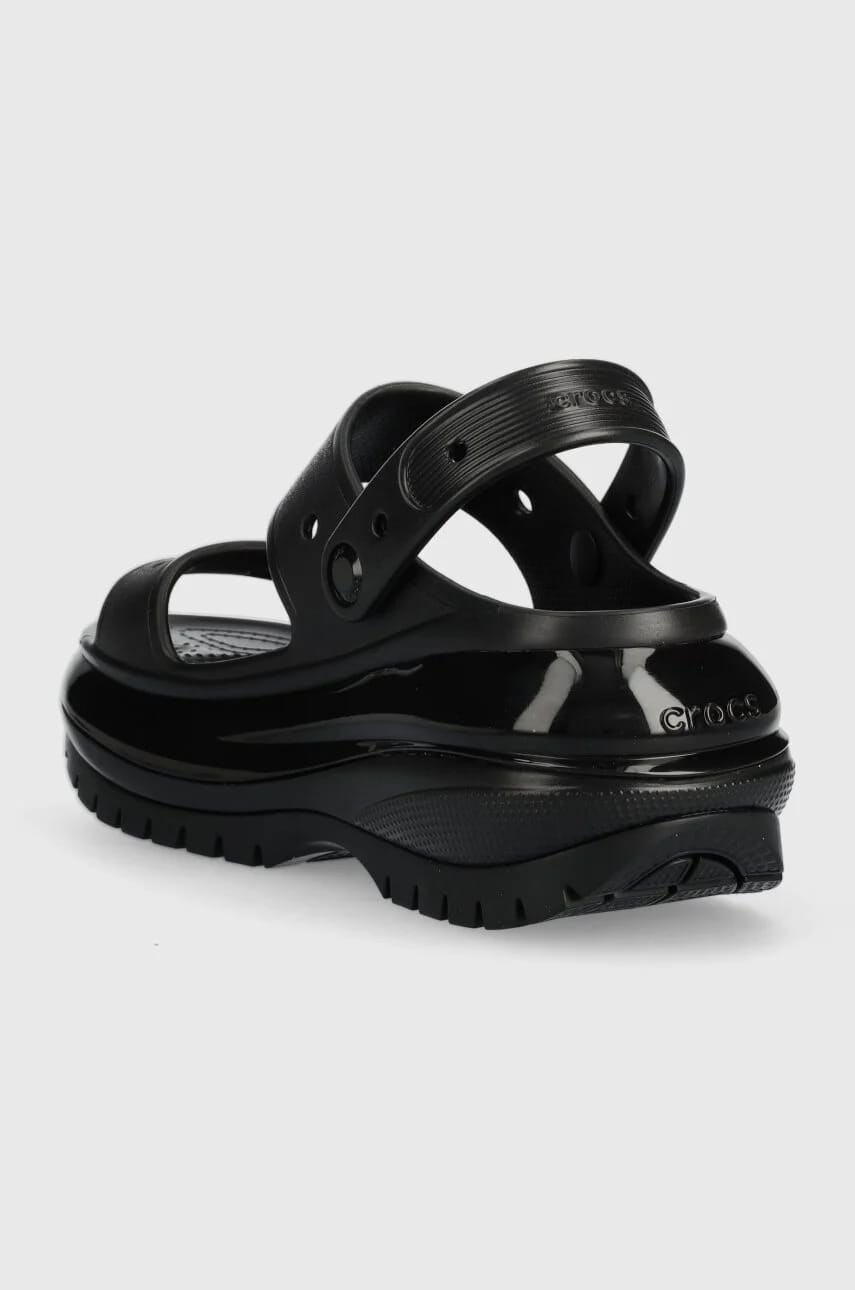 Классические шлепанцы Mega Crush Sandal черные для женщин - фото 3