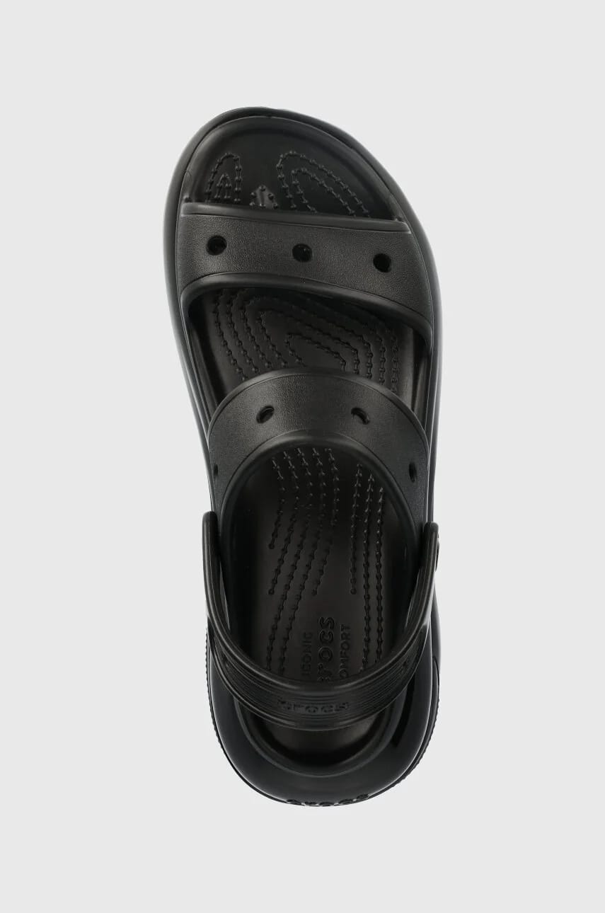 Классические шлепанцы Mega Crush Sandal черные для женщин - фото 4