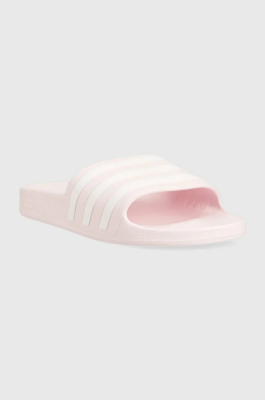 шлепанцы Adilette Aqua розовые для женщин - фото 2