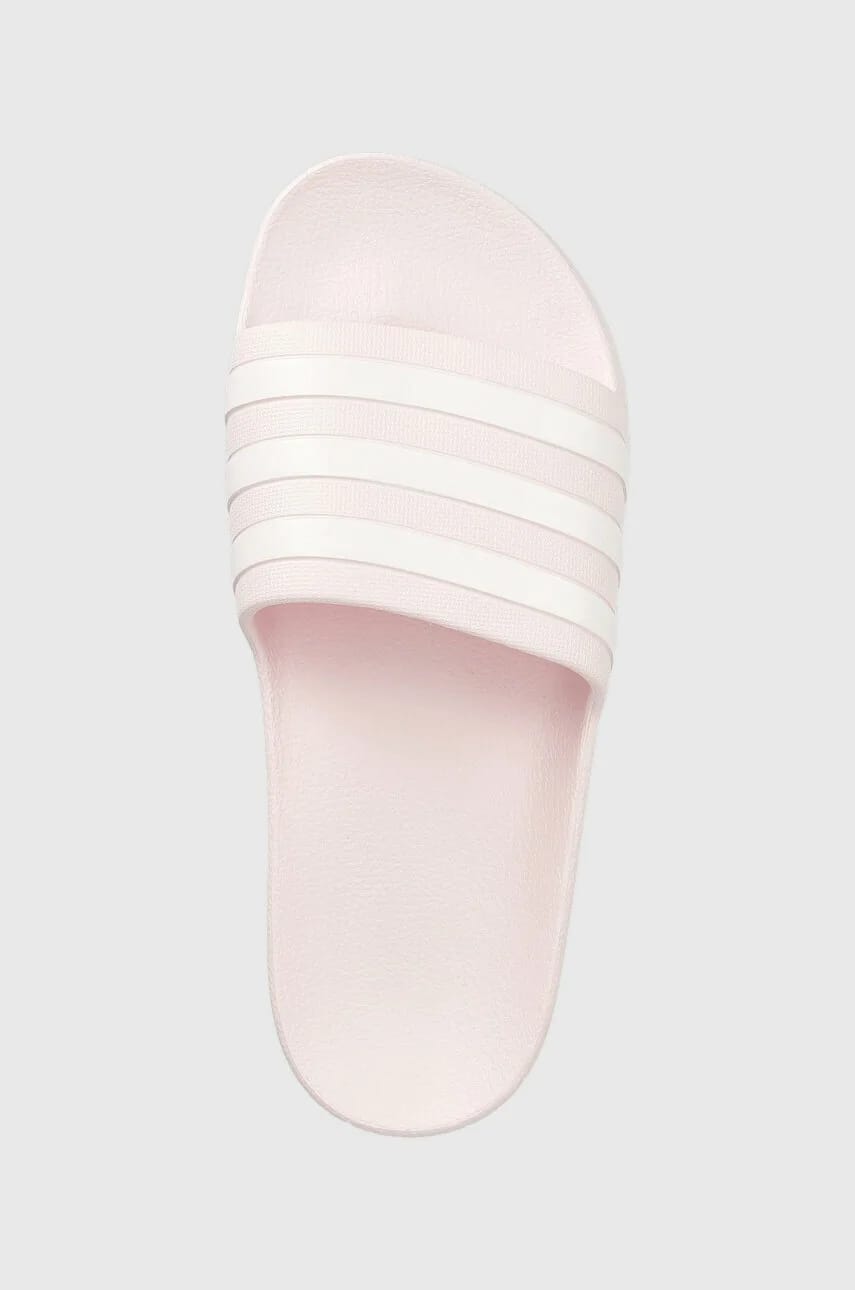 шлепанцы Adilette Aqua розовые для женщин - фото 4