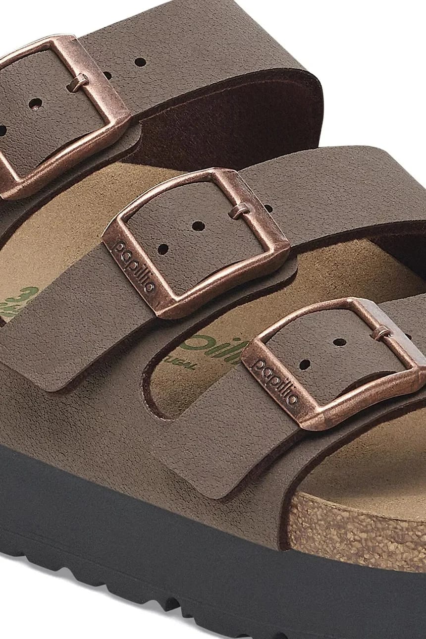 Веганские шлепанцы Florida III Flex Platform Birkenstock x Papillio - фото 3