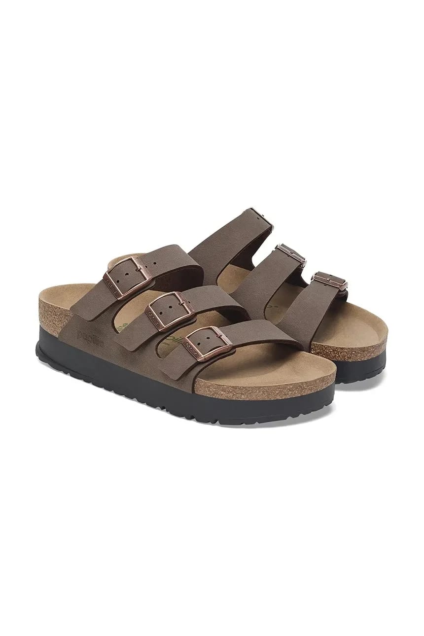 Веганские шлепанцы Florida III Flex Platform Birkenstock x Papillio - фото 4