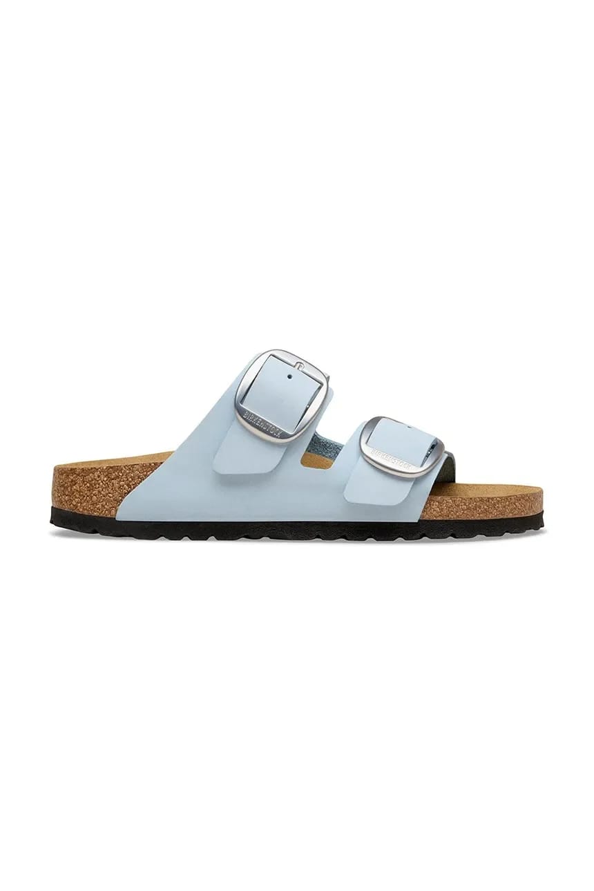 Женские тапочки Arizona Big Buckle из нубука