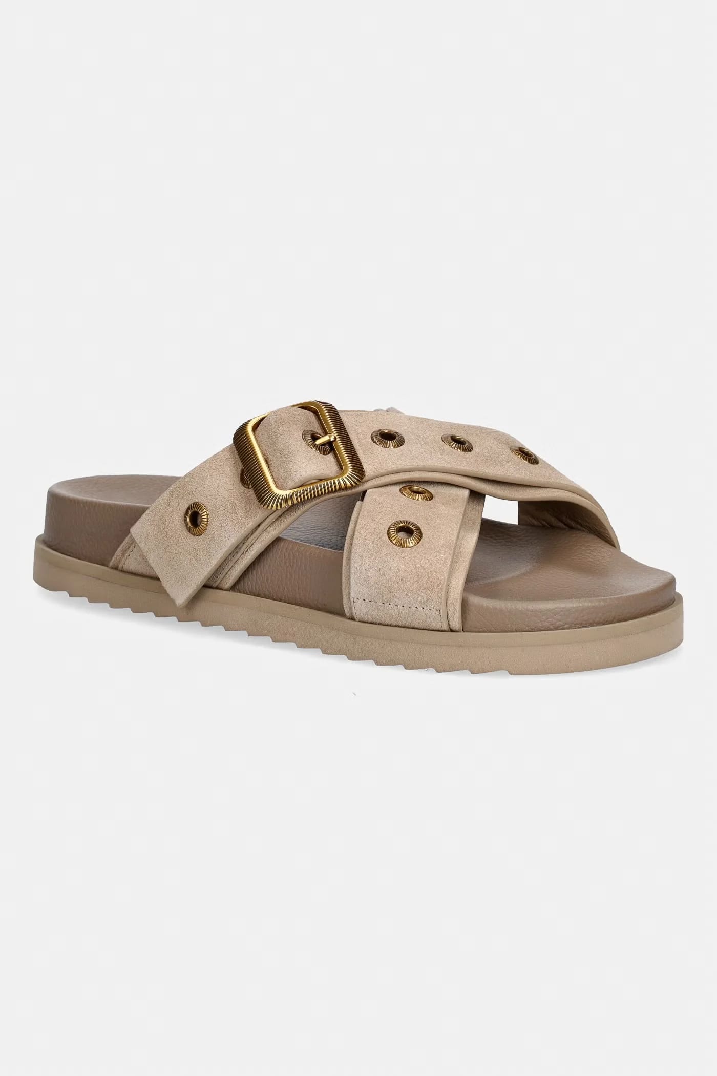 Кожаные шлепанцы Suki Western Sandal
