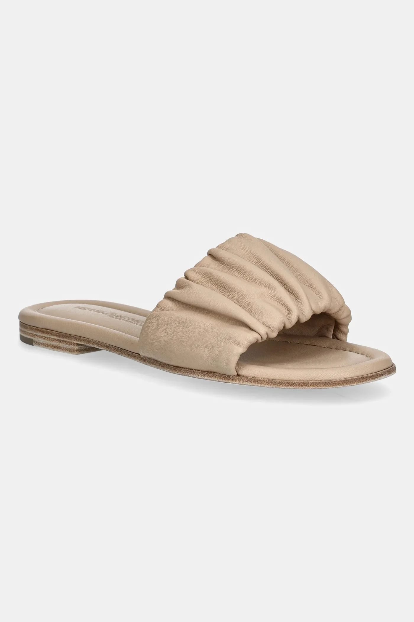 кожаные шлепанцы Carly