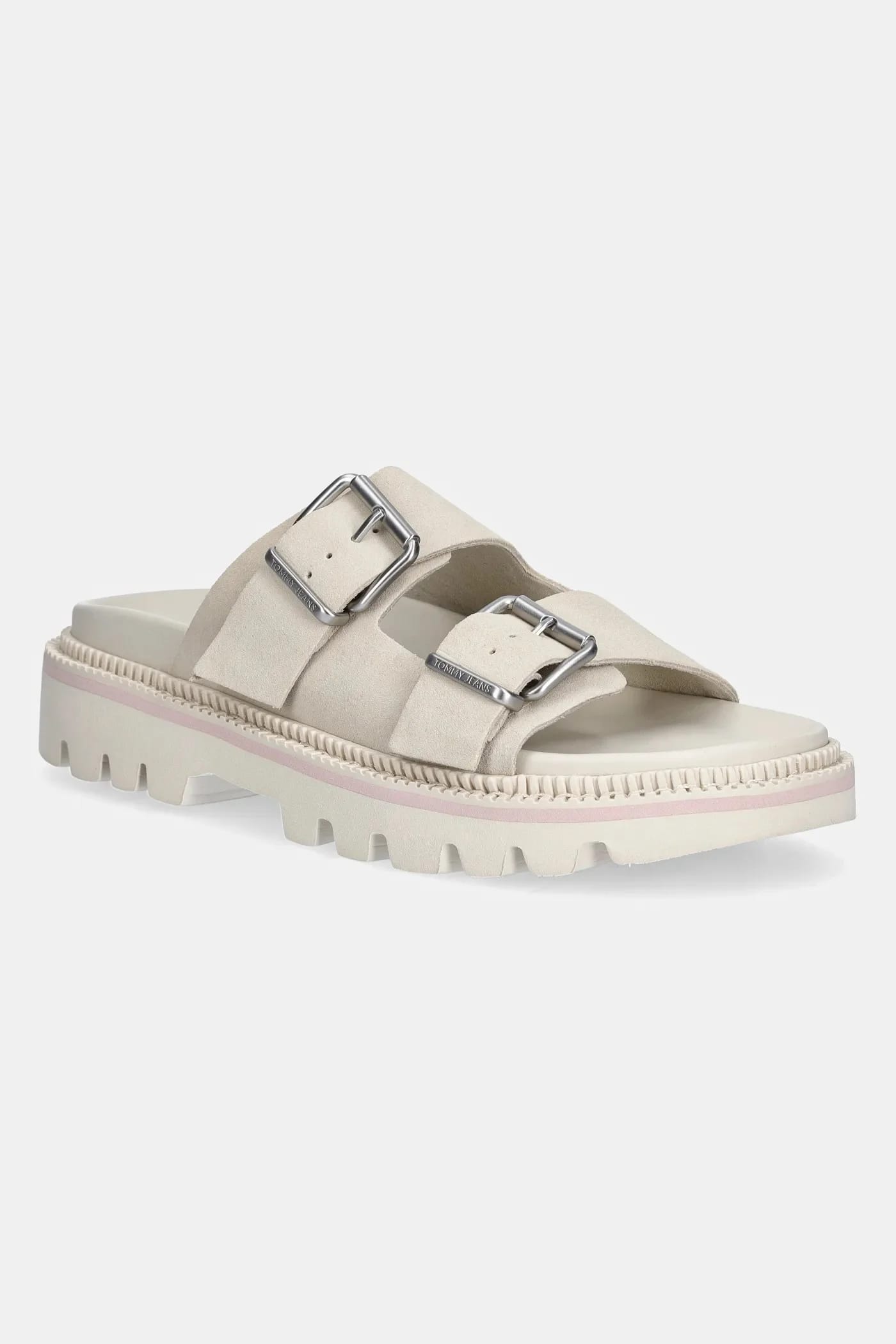 Замшевые тапочки DOUBLE STRAP SANDAL SUEDE