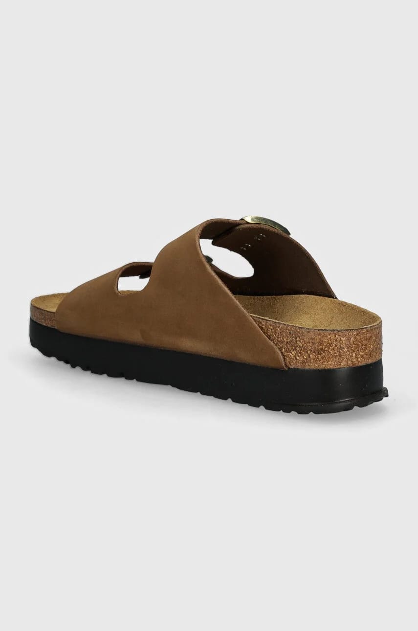 шлепанцы Arizona Platform Flex Birkenstock x Papillio из нубука - фото 3