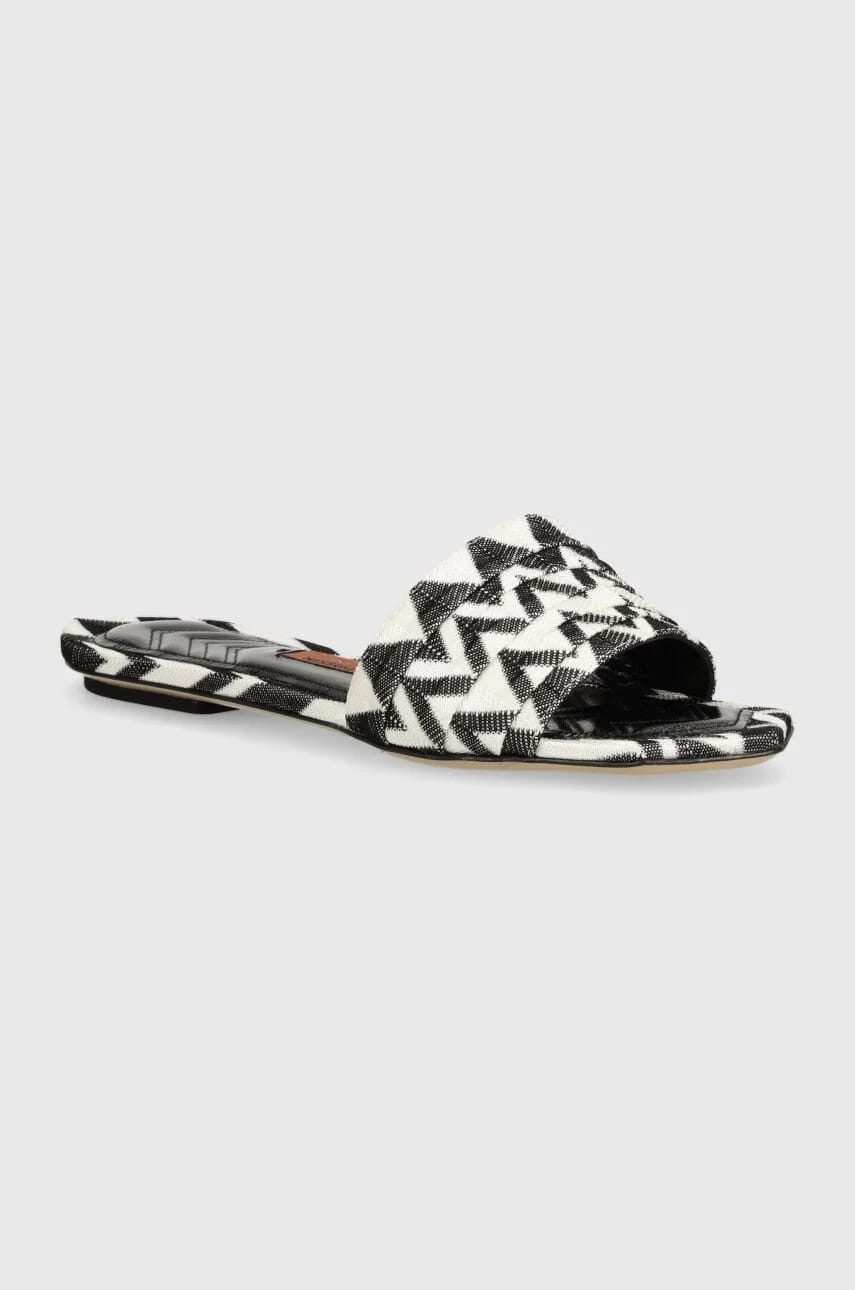 шлепанцы Gia Flat